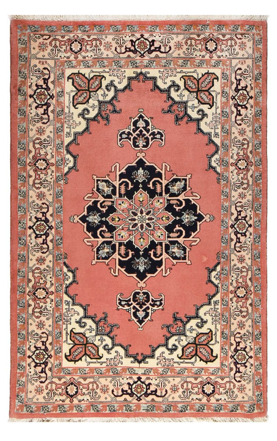 Persisk tæppe - Nomadisk - 214 x 140 cm - lysrød