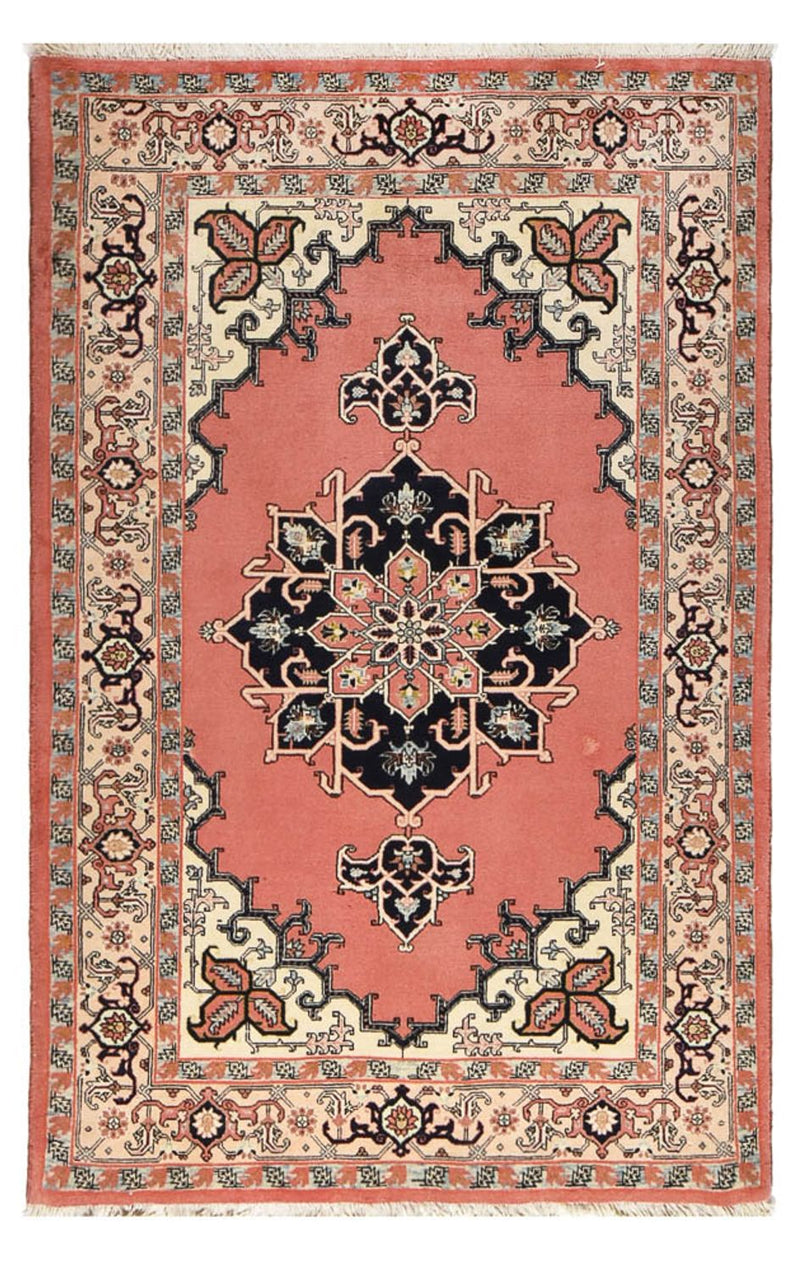 Persisk tæppe - Nomadisk - 214 x 140 cm - lysrød