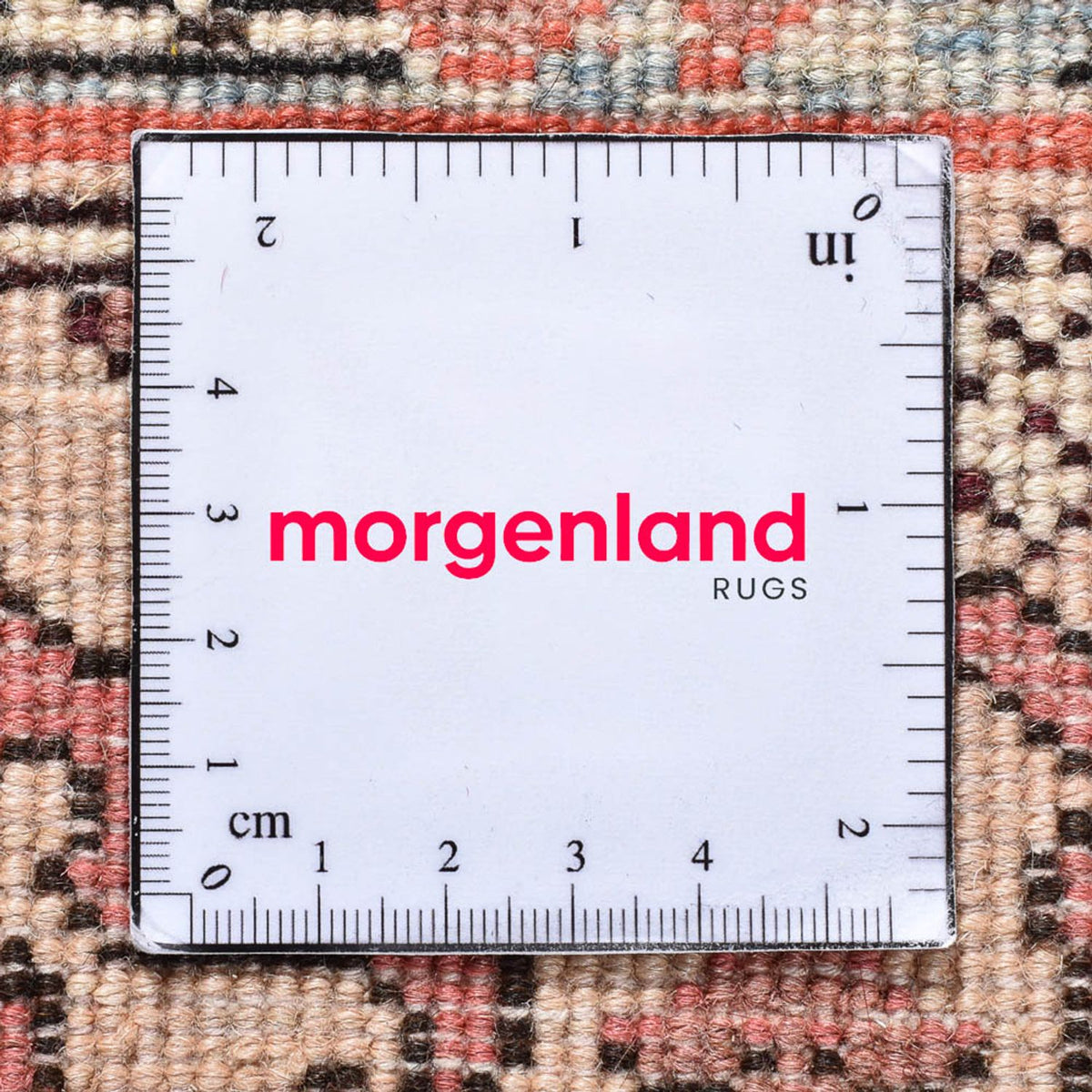 Persisk tæppe - Nomadisk - 214 x 140 cm - lysrød