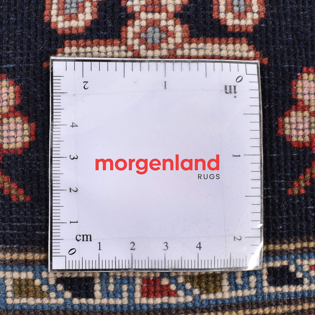 Persisk tæppe - Nomadisk - 173 x 114 cm - mørkeblå