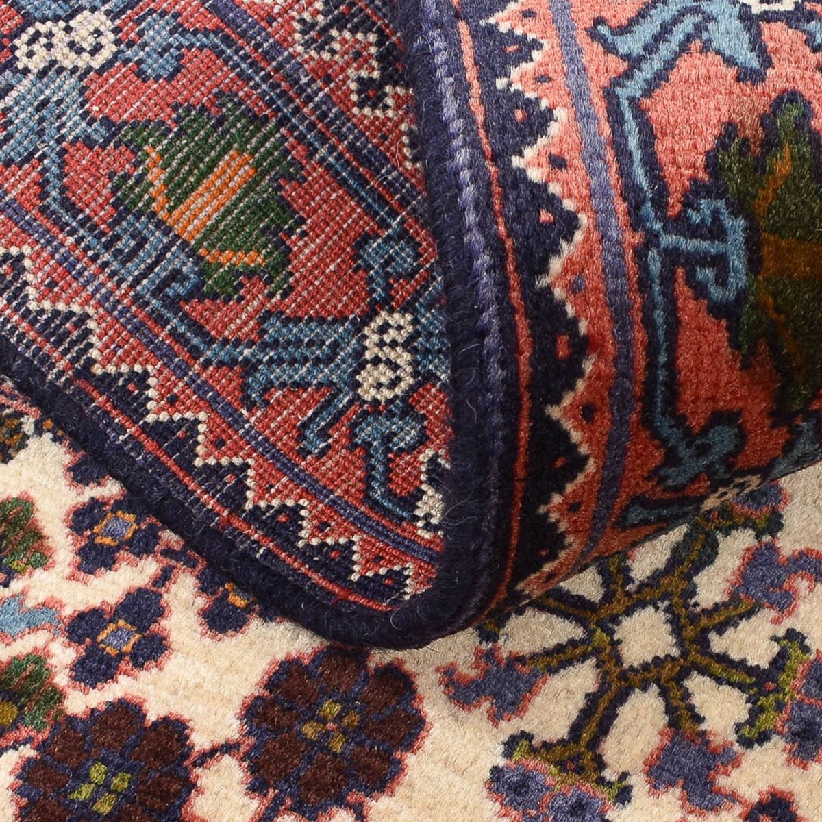 Persisk tæppe - Nomadisk - 160 x 108 cm - flerfarvet