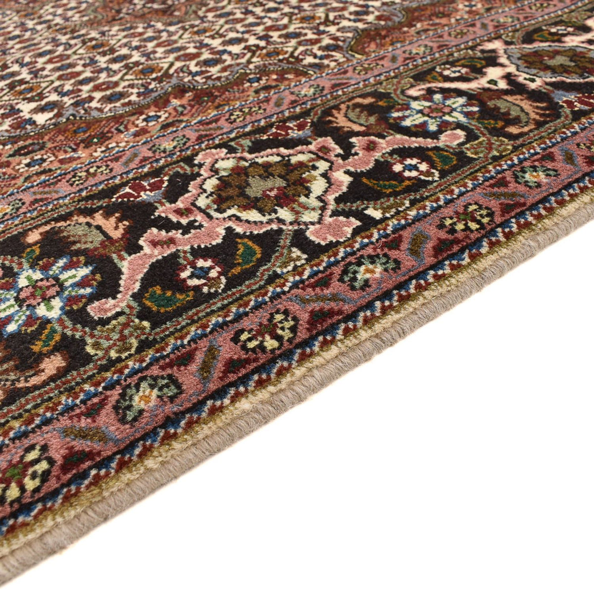 Persisk tæppe - Tabriz - Royal firkantet  - 207 x 204 cm - brun