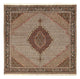 Tabriz - 40 Raj Tæppe 200x200cm - Persisk tæppe