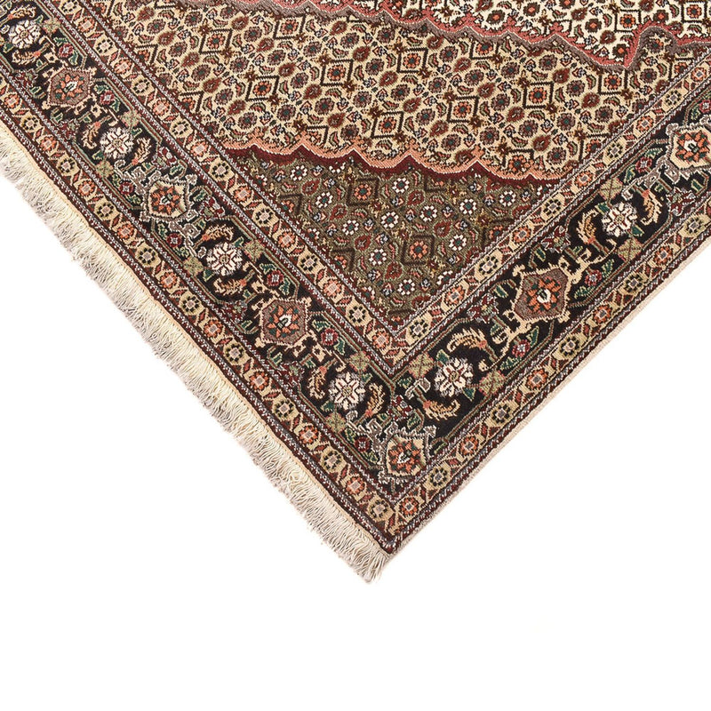 Persisk tæppe - Tabriz - Royal firkantet  - 200 x 200 cm - lys brun