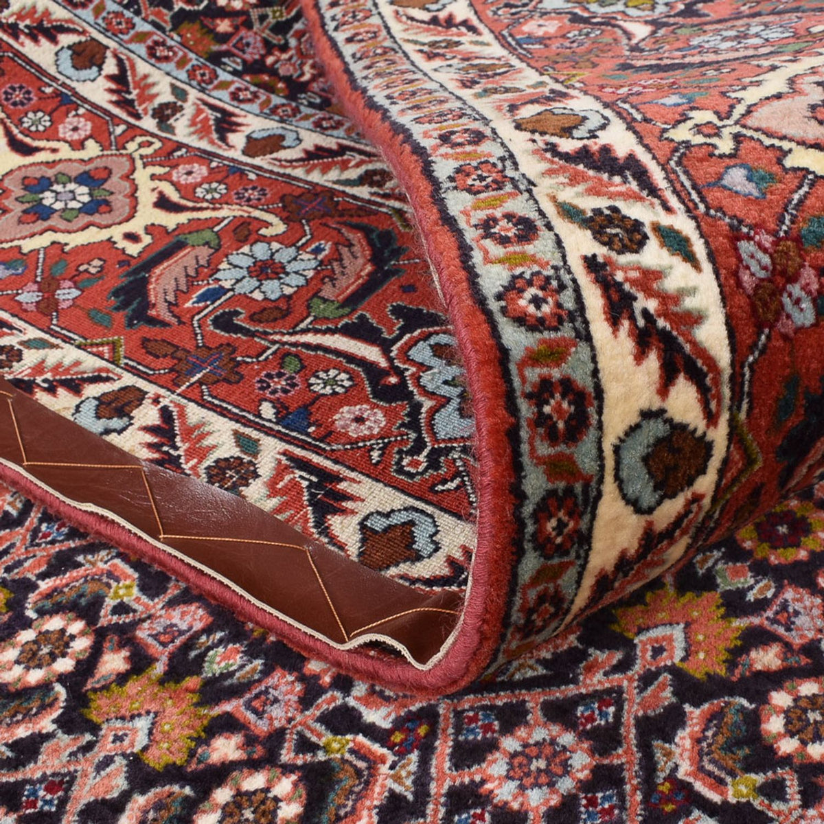 Persisk tæppe - Bijar - 264 x 204 cm - rust