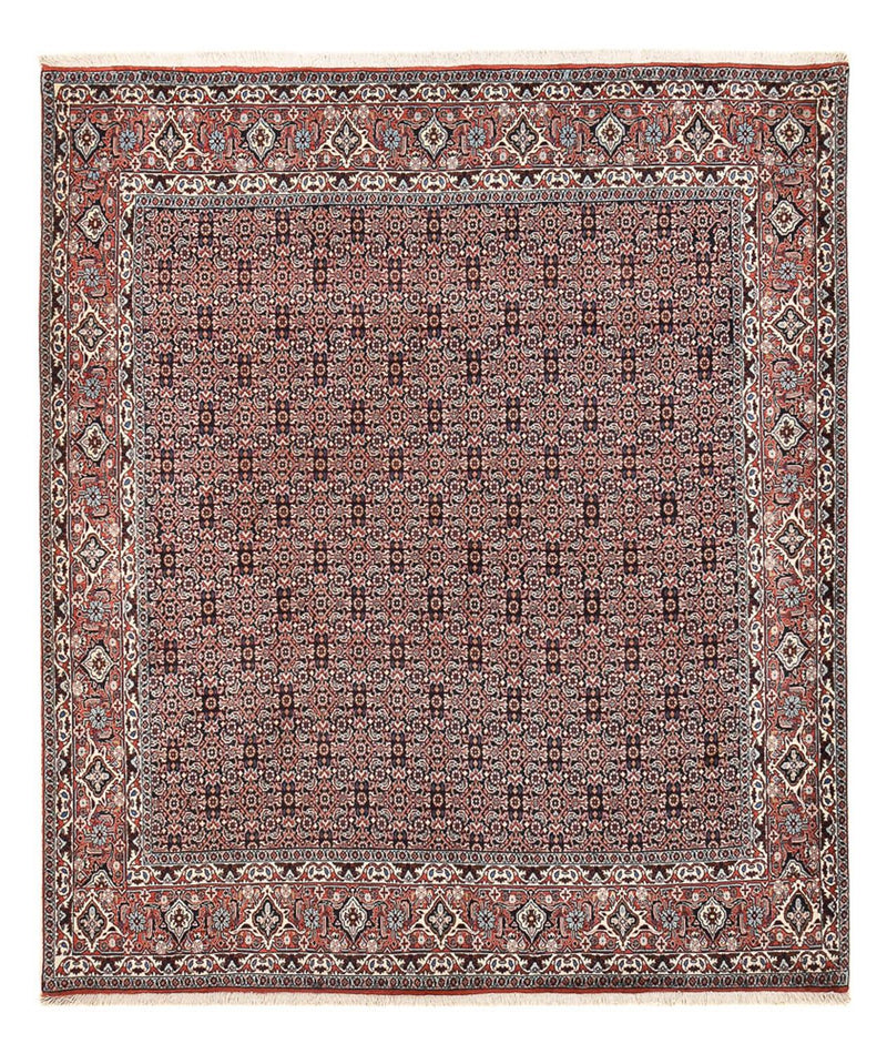 Persisk tæppe - Bijar - 243 x 206 cm - rust