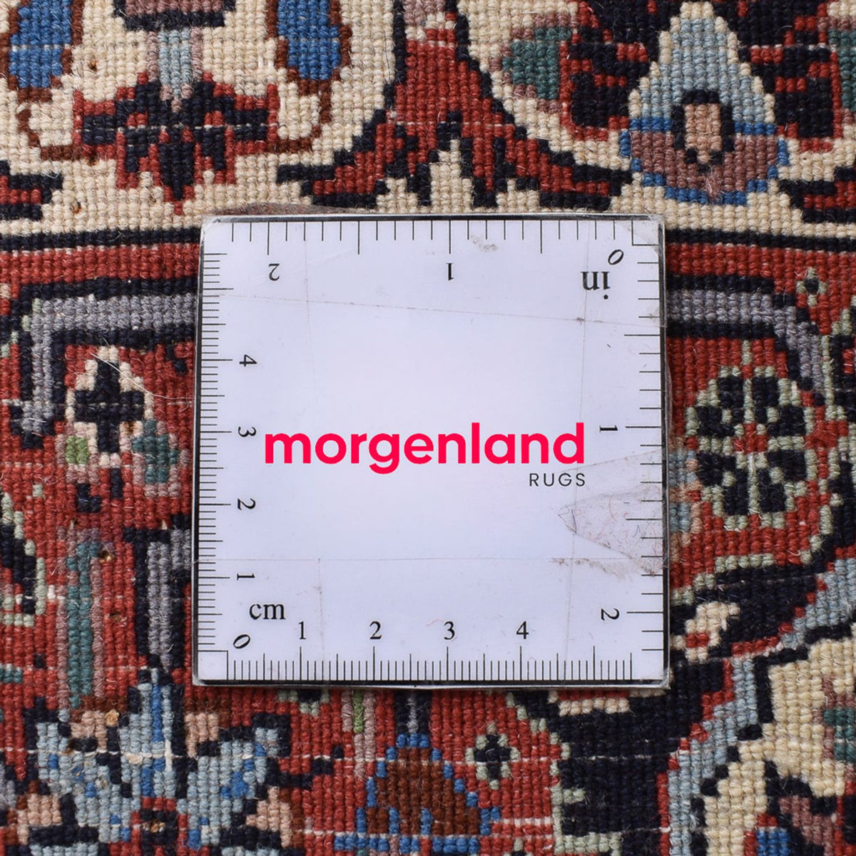 Persisk tæppe - Bijar - 243 x 206 cm - rust