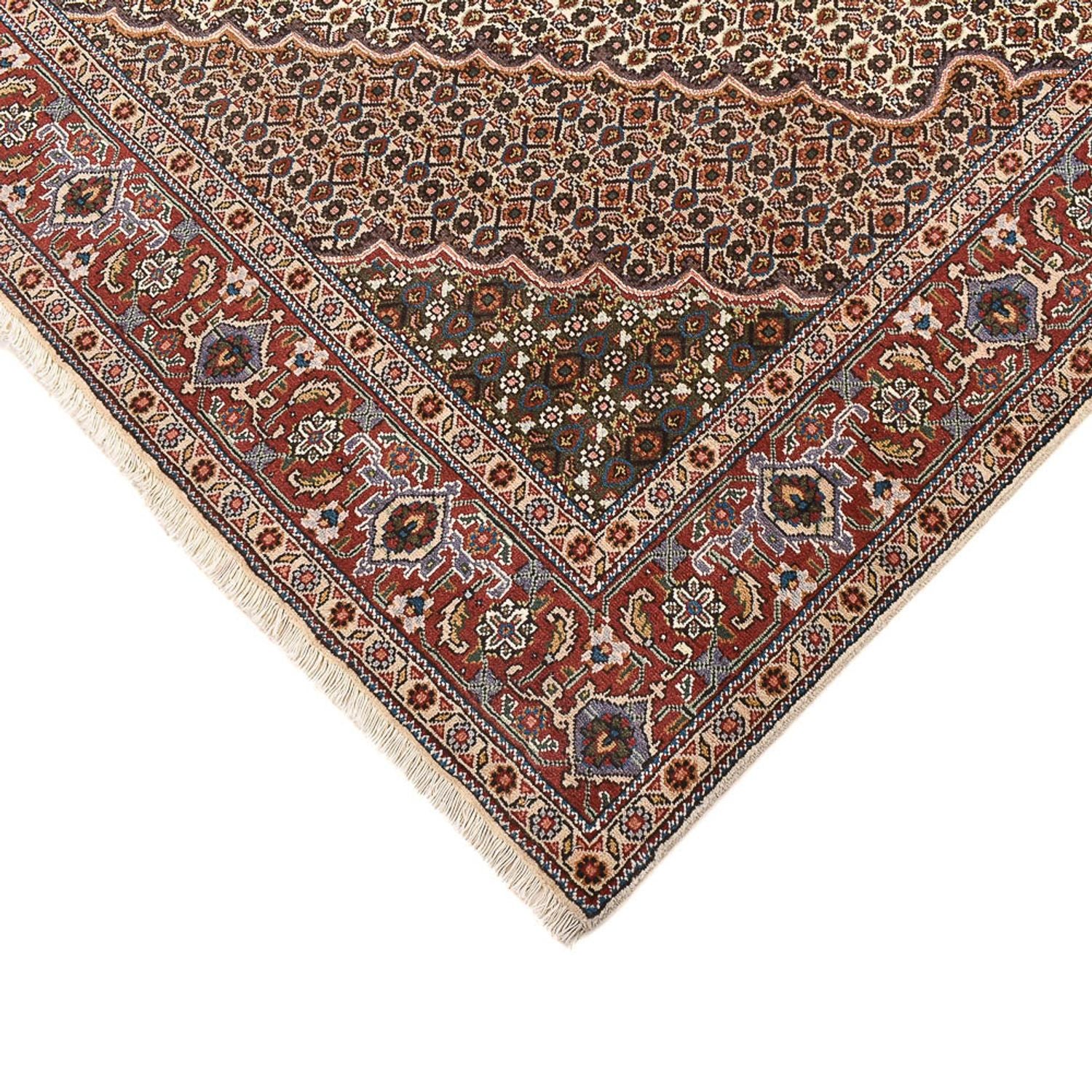Persisk tæppe - Tabriz - Royal firkantet  - 204 x 196 cm - brun