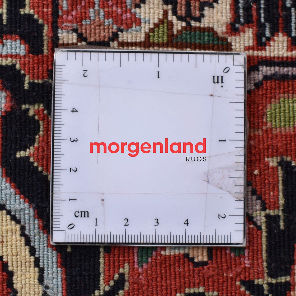 Persisk tæppe - Bijar firkantet  - 302 x 300 cm - rust