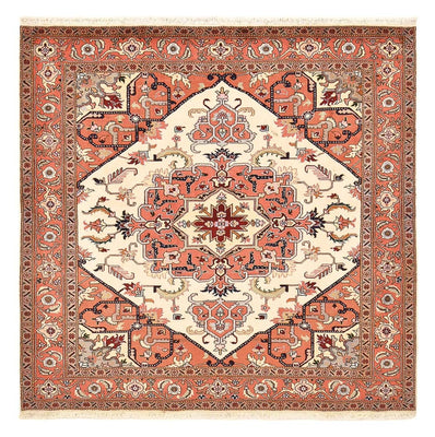 Persisk tæppe - Tabriz - Royal firkantet  - 205 x 200 cm - creme