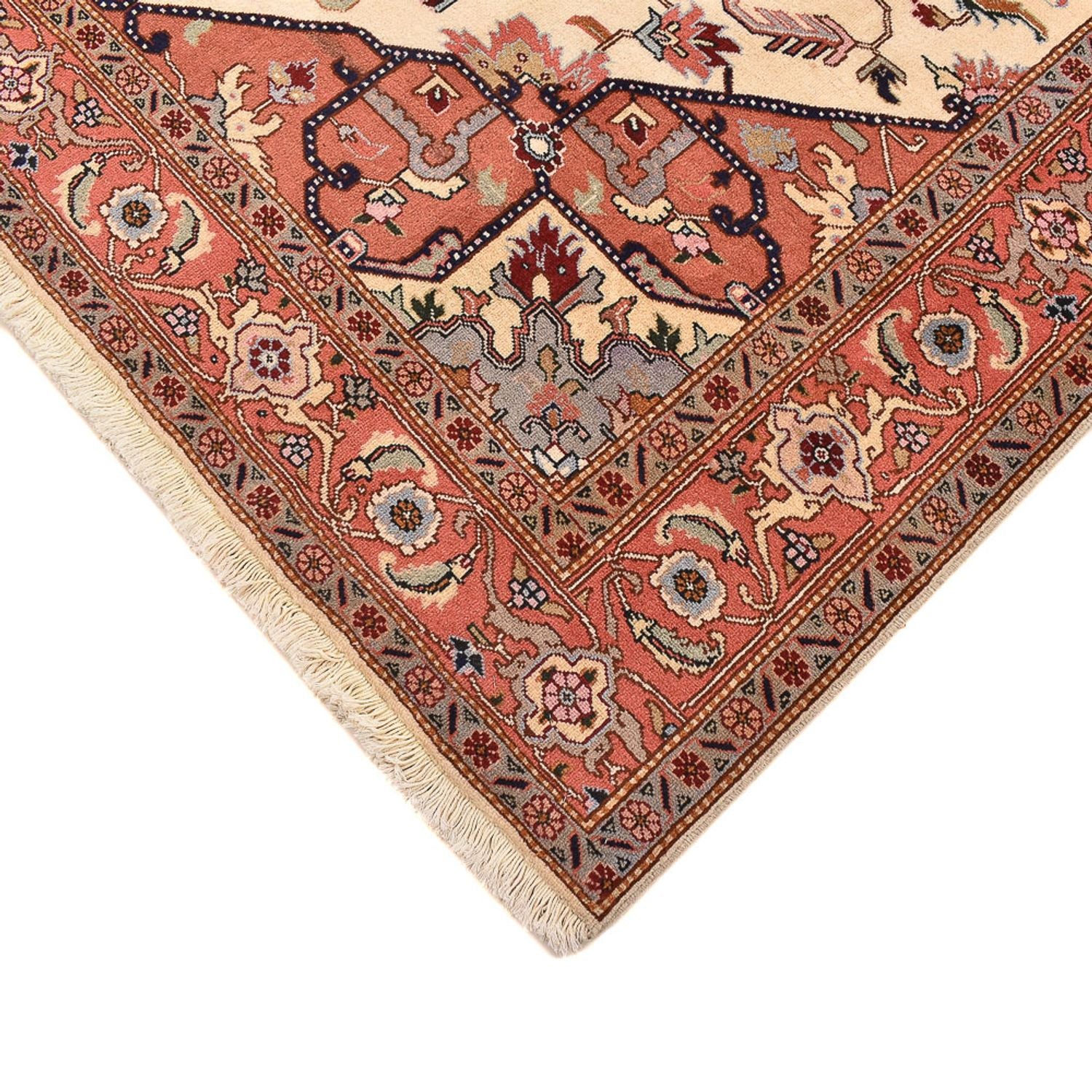 Persisk tæppe - Tabriz - Royal firkantet  - 205 x 200 cm - creme