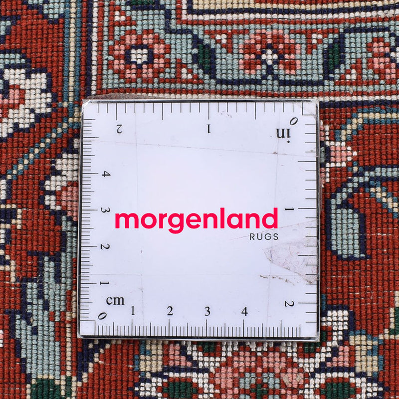 Persisk tæppe - Tabriz - Royal firkantet  - 203 x 200 cm - rust