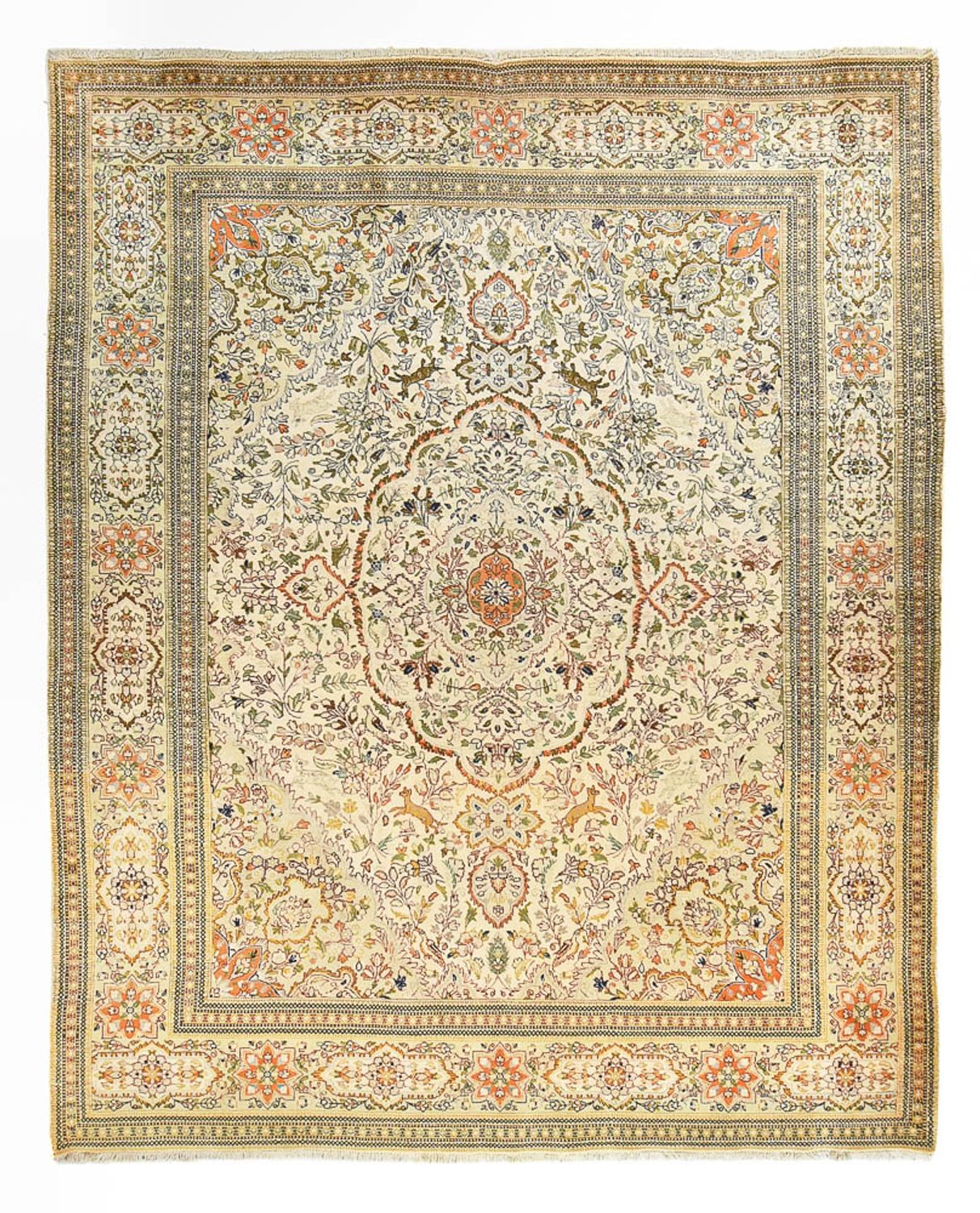 Persisk tæppe - Classic - 350 x 278 cm - sand