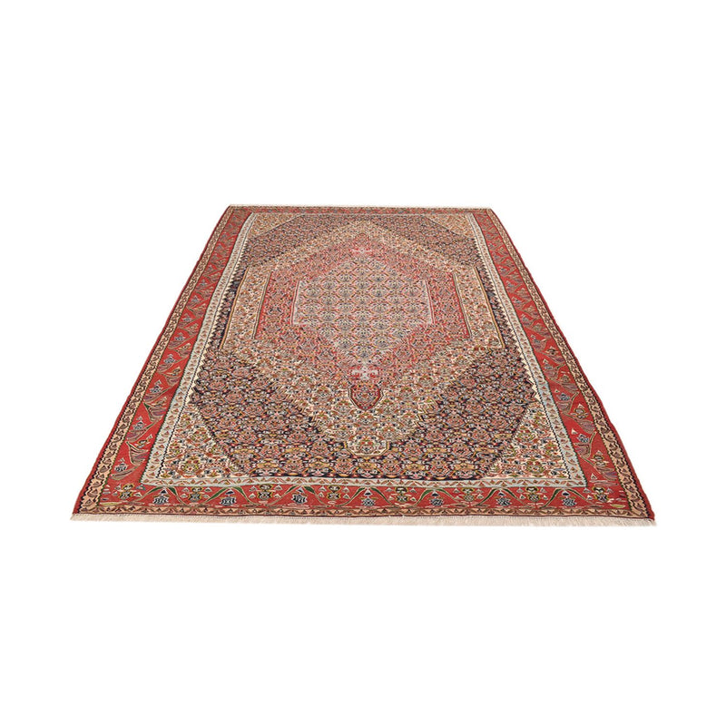 Kelim-tæppe - orientalsk - 287 x 203 cm - terrakotta