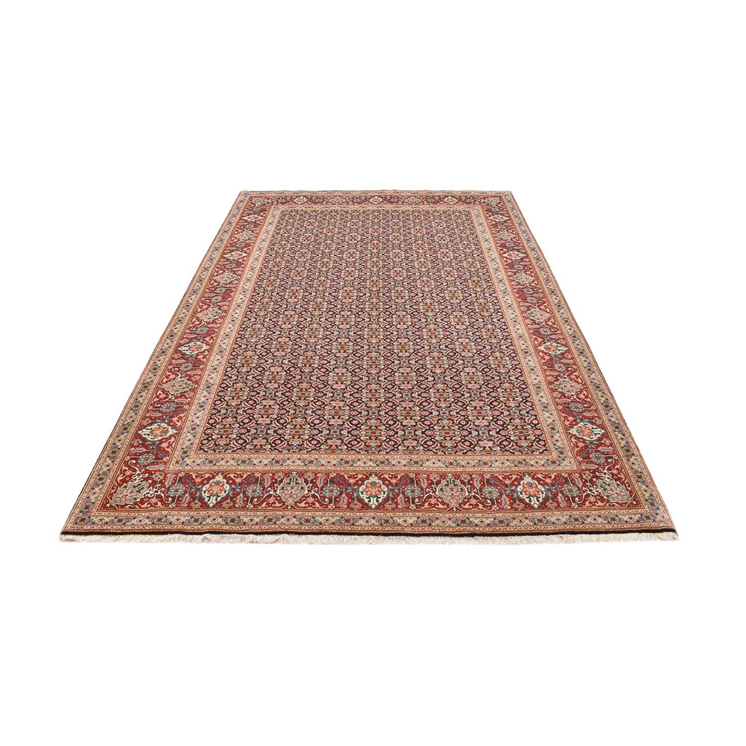 Persisk tæppe - Tabriz - Royal - 296 x 200 cm - rust