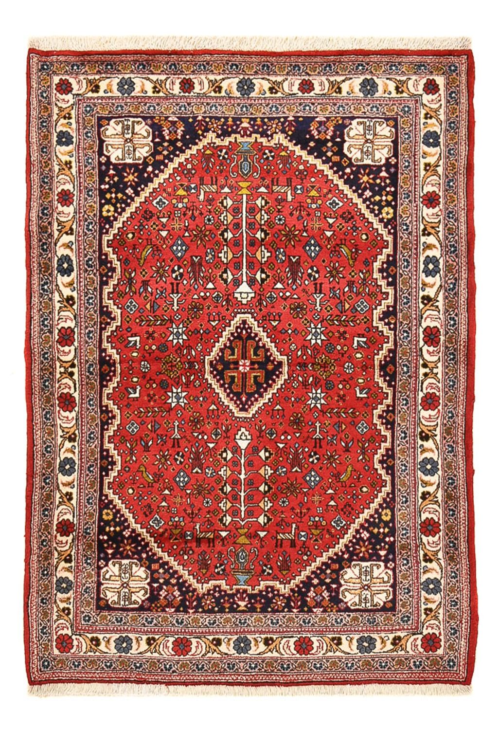 Persisk tæppe - Nomadisk - 147 x 98 cm - rød