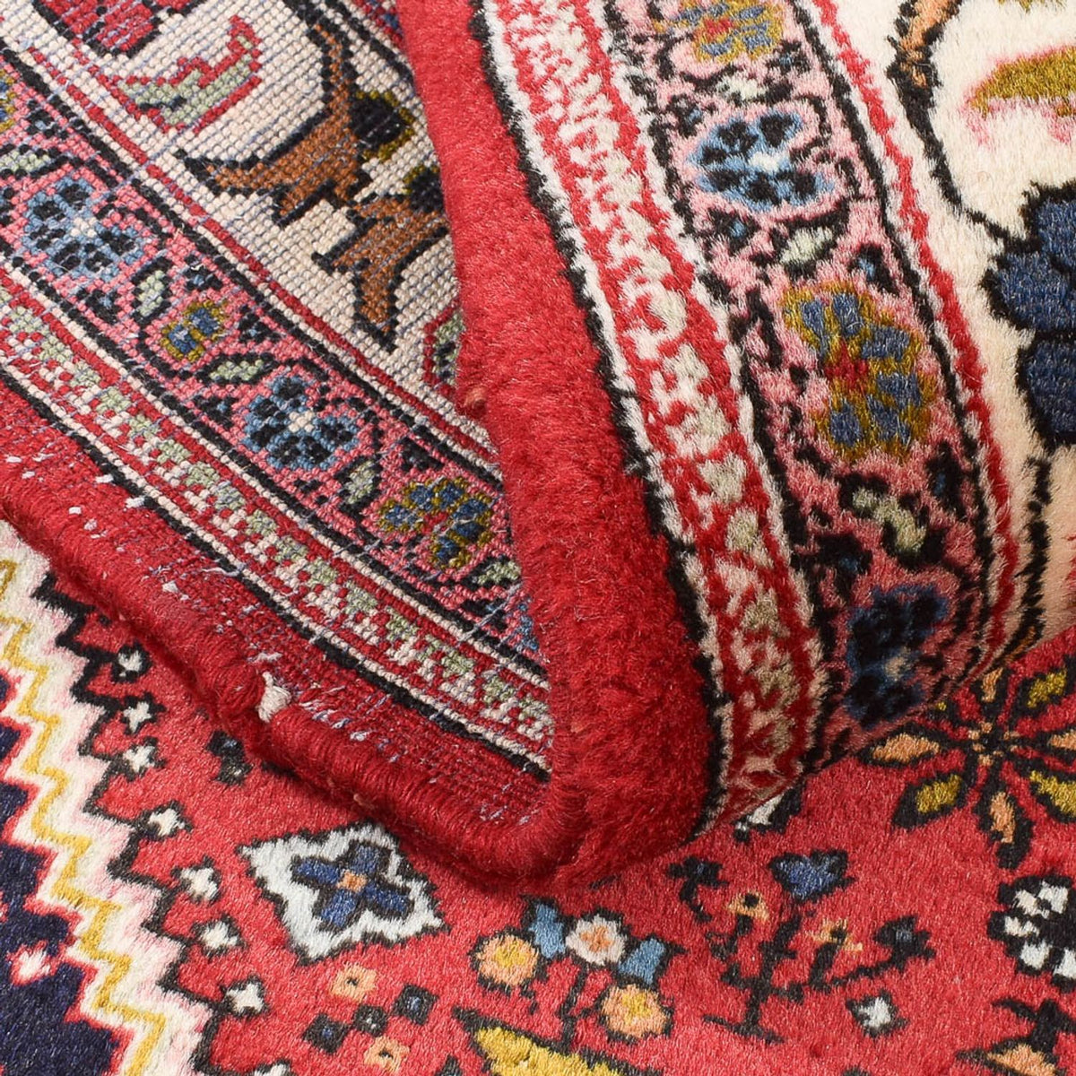 Persisk tæppe - Nomadisk - 147 x 98 cm - rød