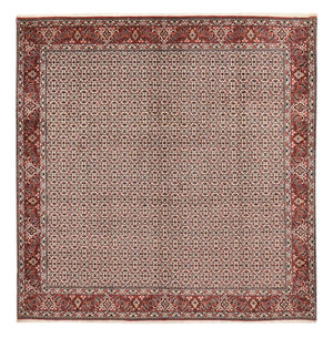 Persisk tæppe - Bijar firkantet  - 306 x 304 cm - rust