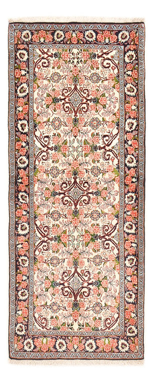 Løber Persisk tæppe - Bijar - 196 x 82 cm - creme