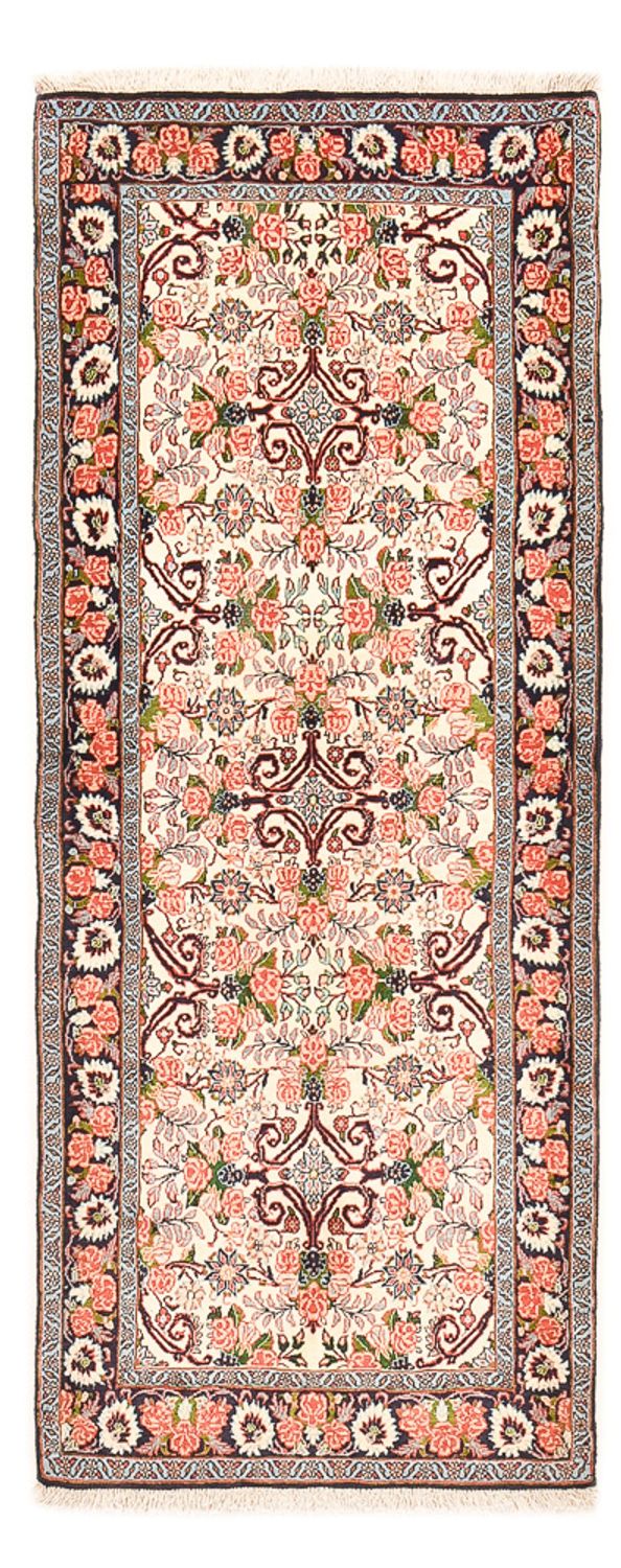 Løber Persisk tæppe - Bijar - 196 x 82 cm - creme