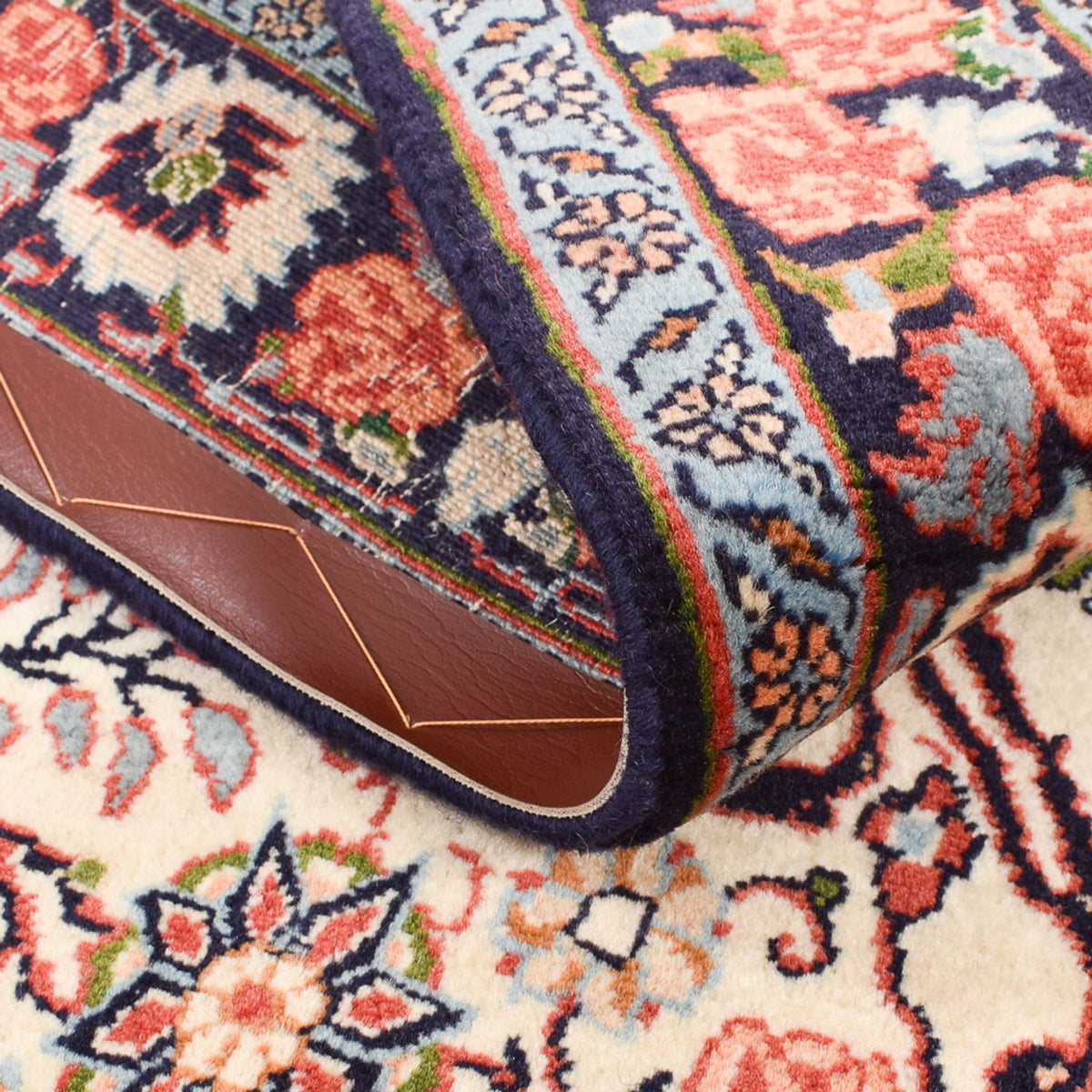 Løber Persisk tæppe - Bijar - 196 x 82 cm - creme