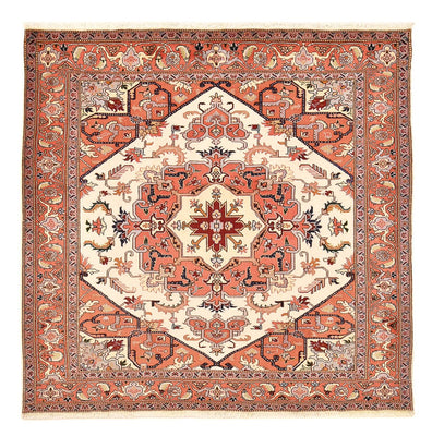 Persisk tæppe - Tabriz - Royal firkantet  - 207 x 205 cm - creme
