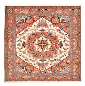 Persisk tæppe - Tabriz - Royal firkantet  - 207 x 205 cm - creme