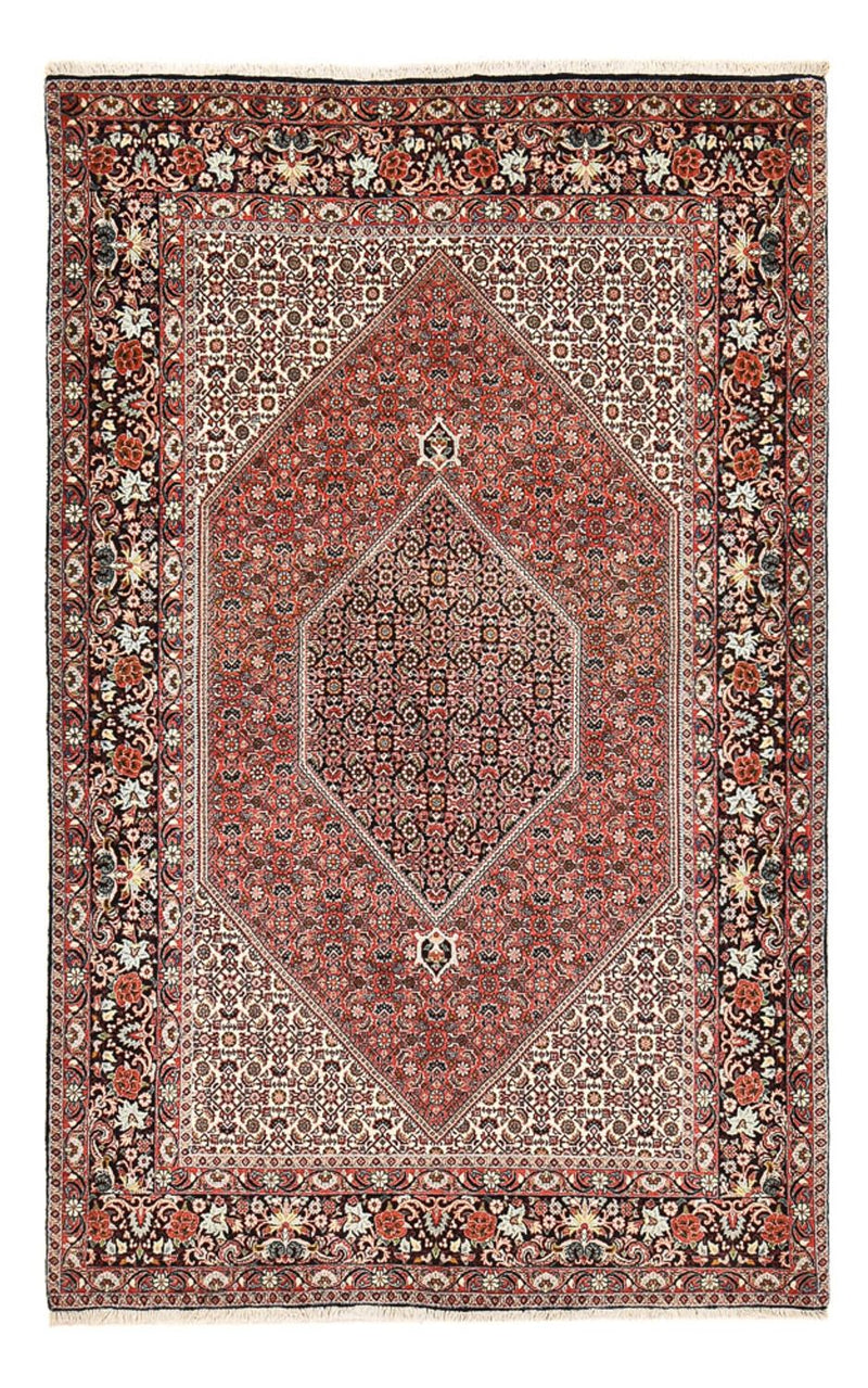 Persisk tæppe - Bijar - 254 x 153 cm - rust