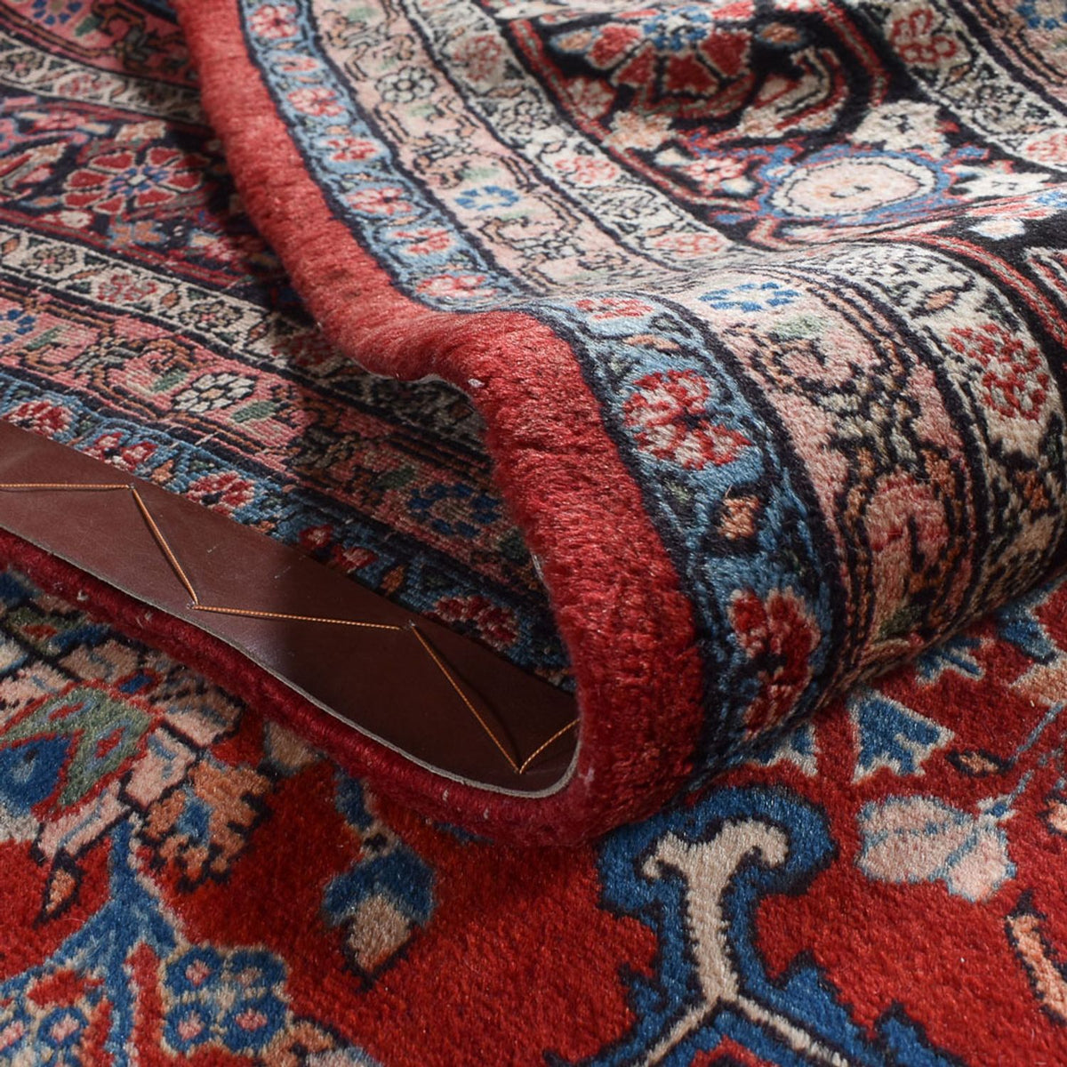 Persisk tæppe - Bijar - 441 x 310 cm - rød