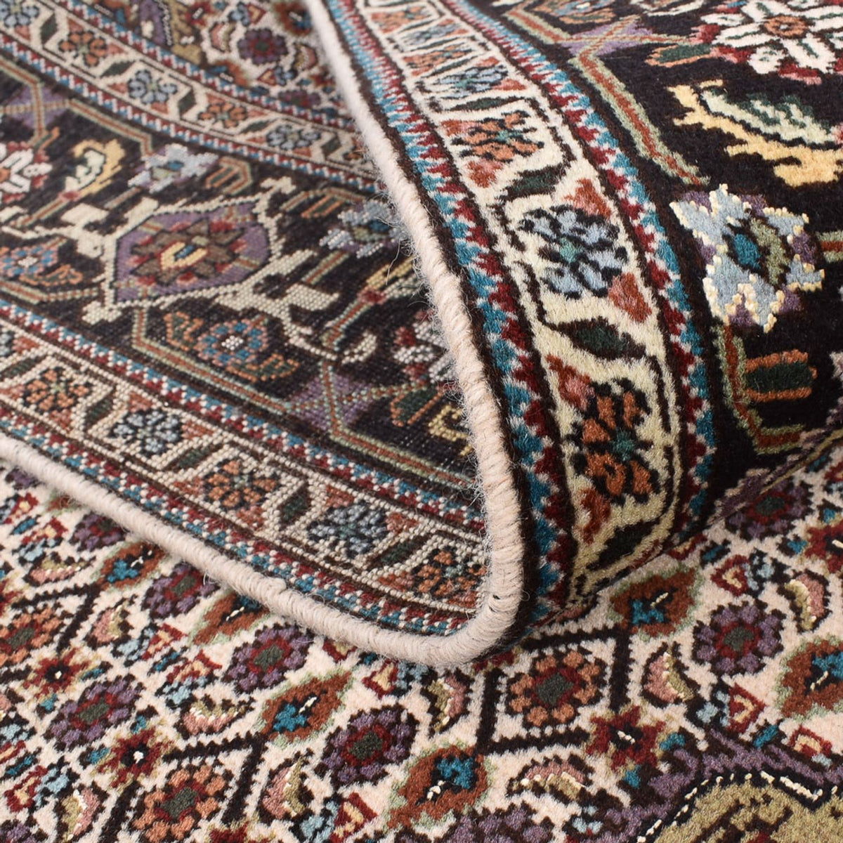 Persisk tæppe - Tabriz - Royal firkantet  - 202 x 200 cm - sand