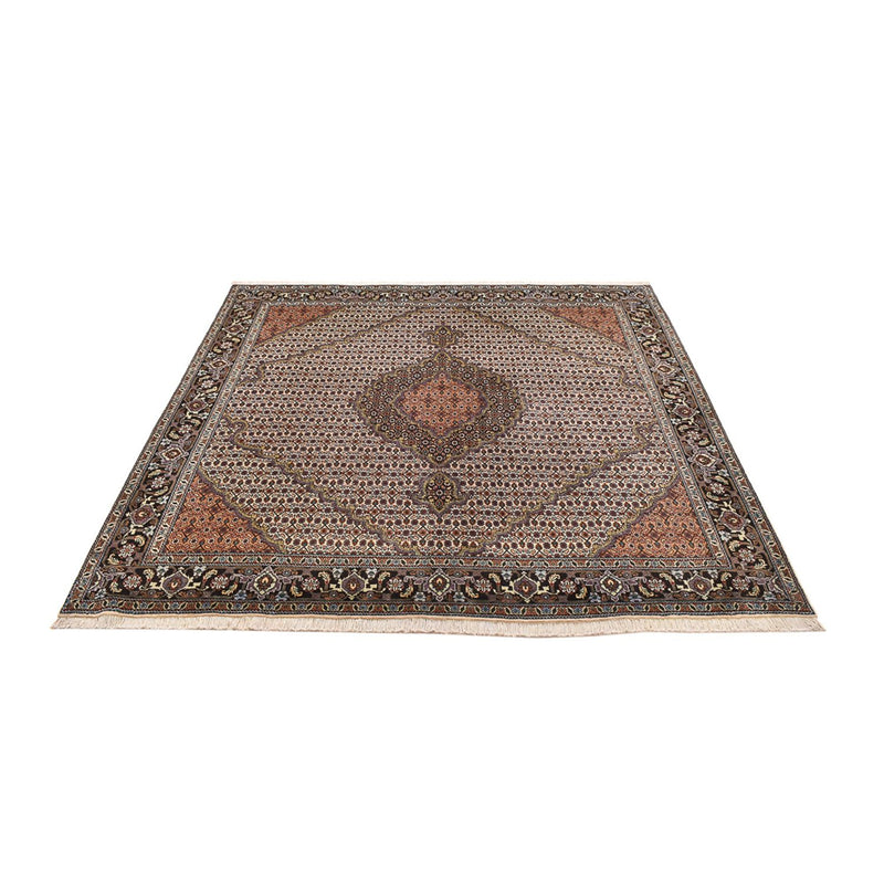 Persisk tæppe - Tabriz - Royal firkantet  - 202 x 200 cm - sand