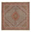 Persisk tæppe - Tabriz - Royal firkantet  - 210 x 206 cm - rust