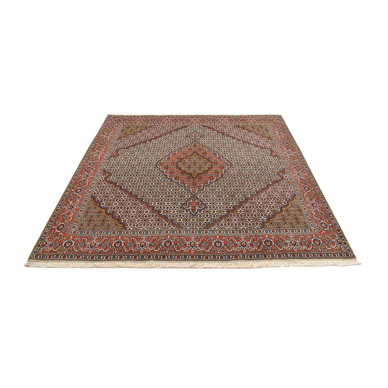 Persisk tæppe - Tabriz - Royal firkantet  - 210 x 206 cm - rust