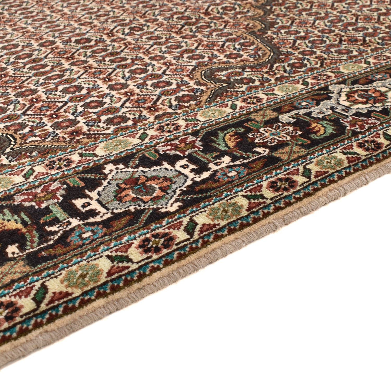 Persisk tæppe - Tabriz - Royal firkantet  - 205 x 204 cm - brun