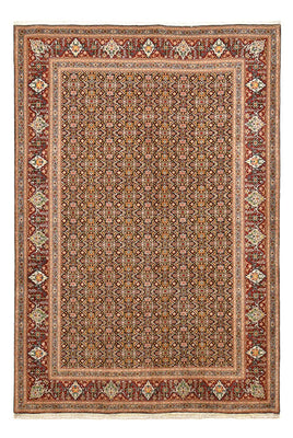Persisk tæppe - Tabriz - Royal - 303 x 200 cm - mørk beige