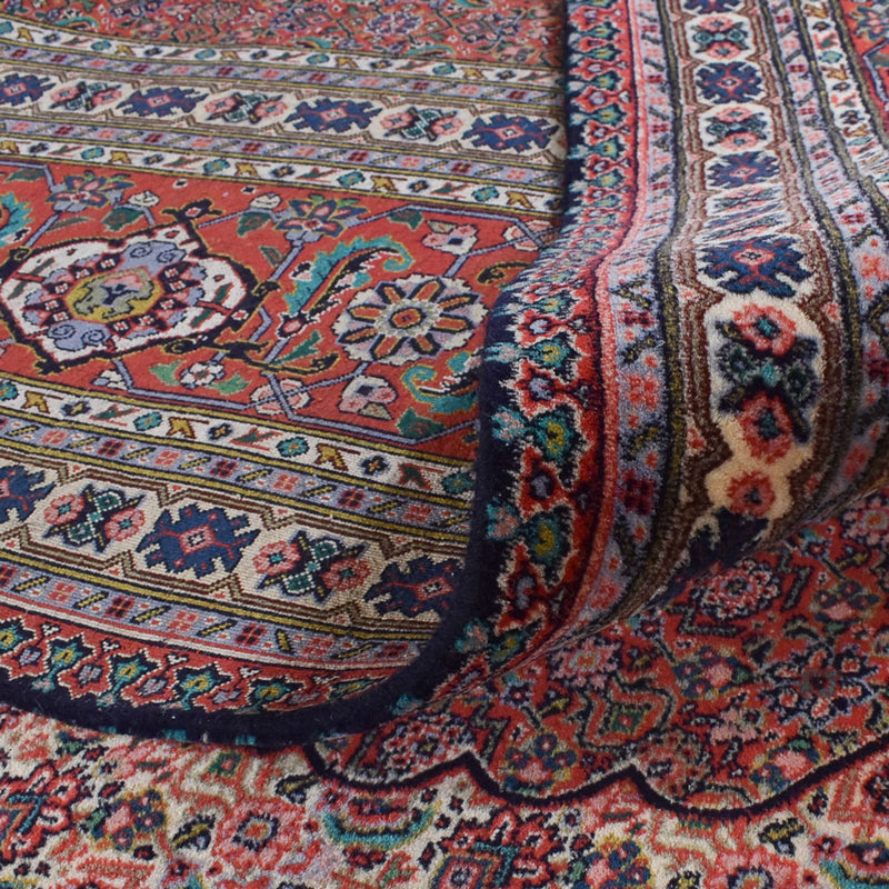 Persisk tæppe - Tabriz - 397 x 322 cm - rust