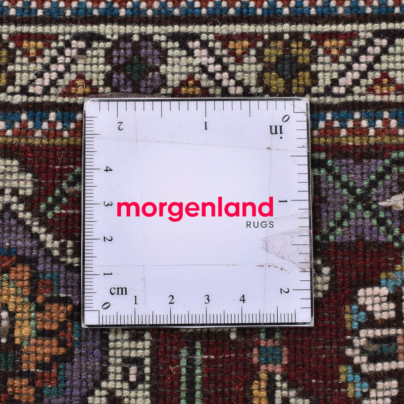 Persisk tæppe - Tabriz - Royal firkantet  - 204 x 198 cm - brun