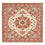 Persisk tæppe - Nomadisk firkantet  - 200 x 200 cm - creme