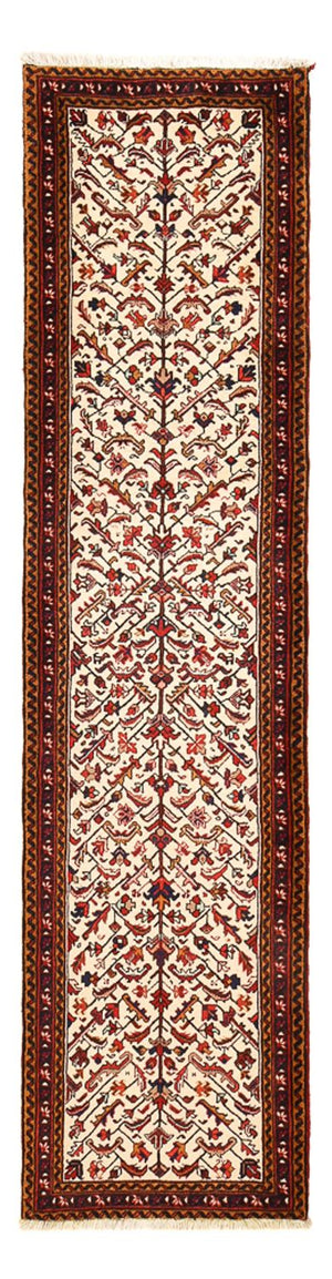 Løber Persisk tæppe - Nomadisk - 365 x 95 cm - beige