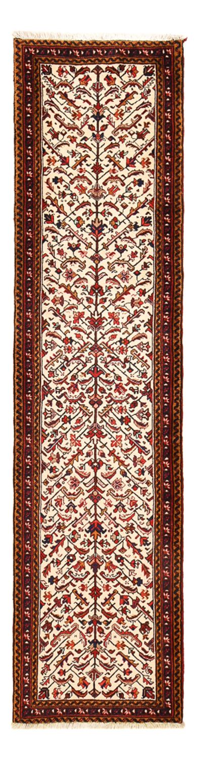 Løber Persisk tæppe - Nomadisk - 365 x 95 cm - beige