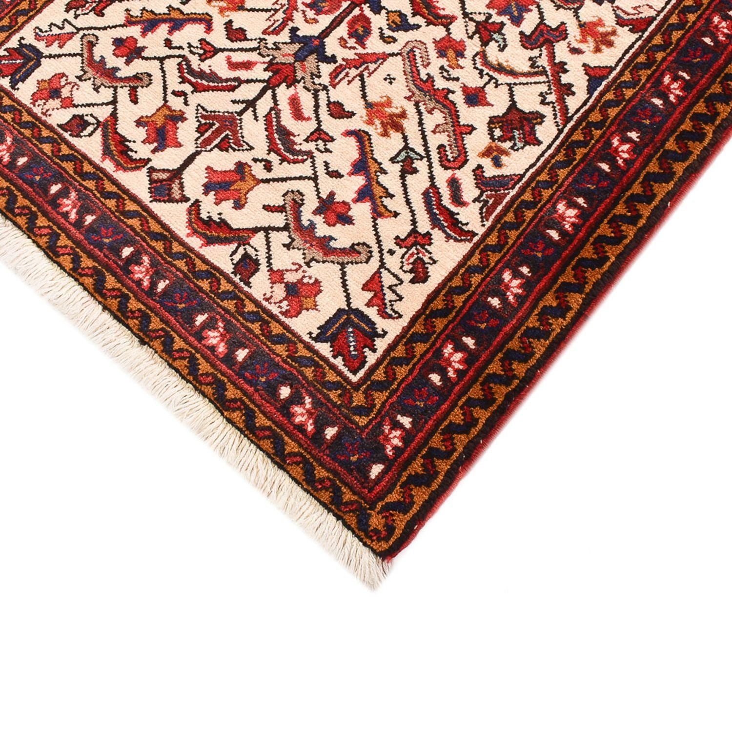Løber Persisk tæppe - Nomadisk - 365 x 95 cm - beige