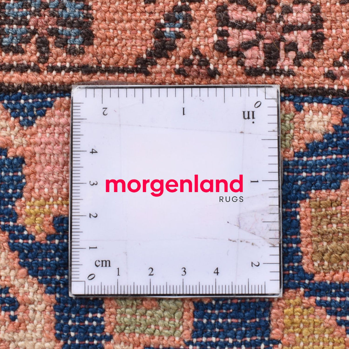 Persisk tæppe - Nomadisk firkantet  - 206 x 203 cm - flerfarvet