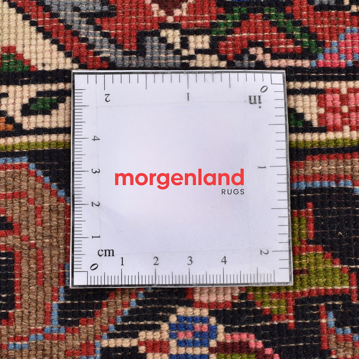 Persisk tæppe - Bijar - 148 x 103 cm - lysrød