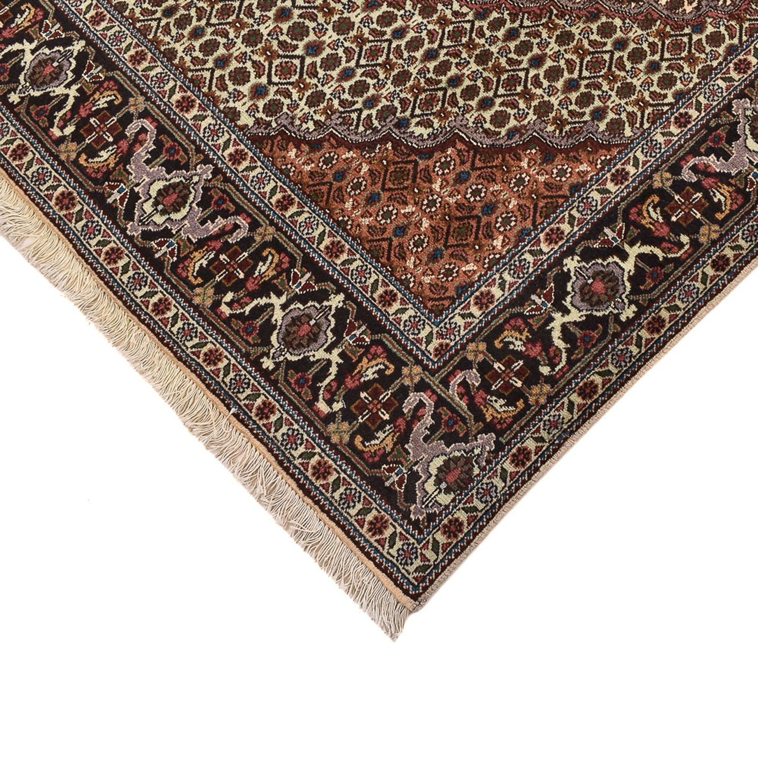 Persisk tæppe - Tabriz - Royal firkantet  - 208 x 200 cm - sand