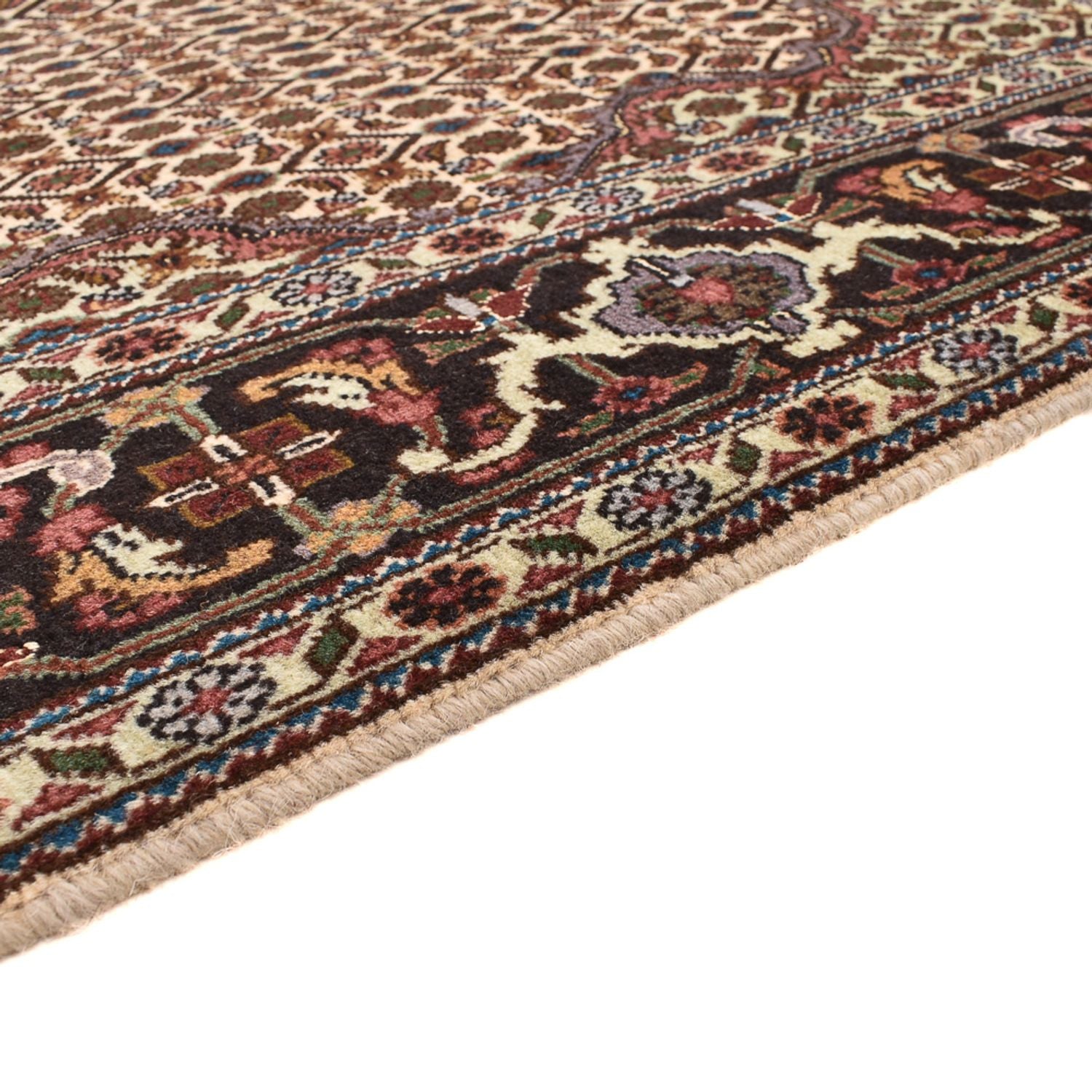Persisk tæppe - Tabriz - Royal firkantet  - 208 x 200 cm - sand