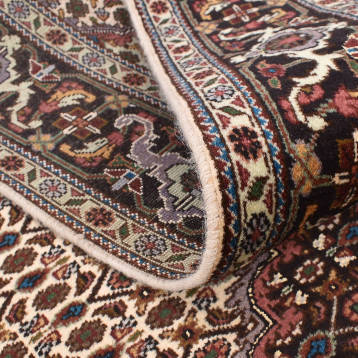 Persisk tæppe - Tabriz - Royal firkantet  - 208 x 200 cm - sand