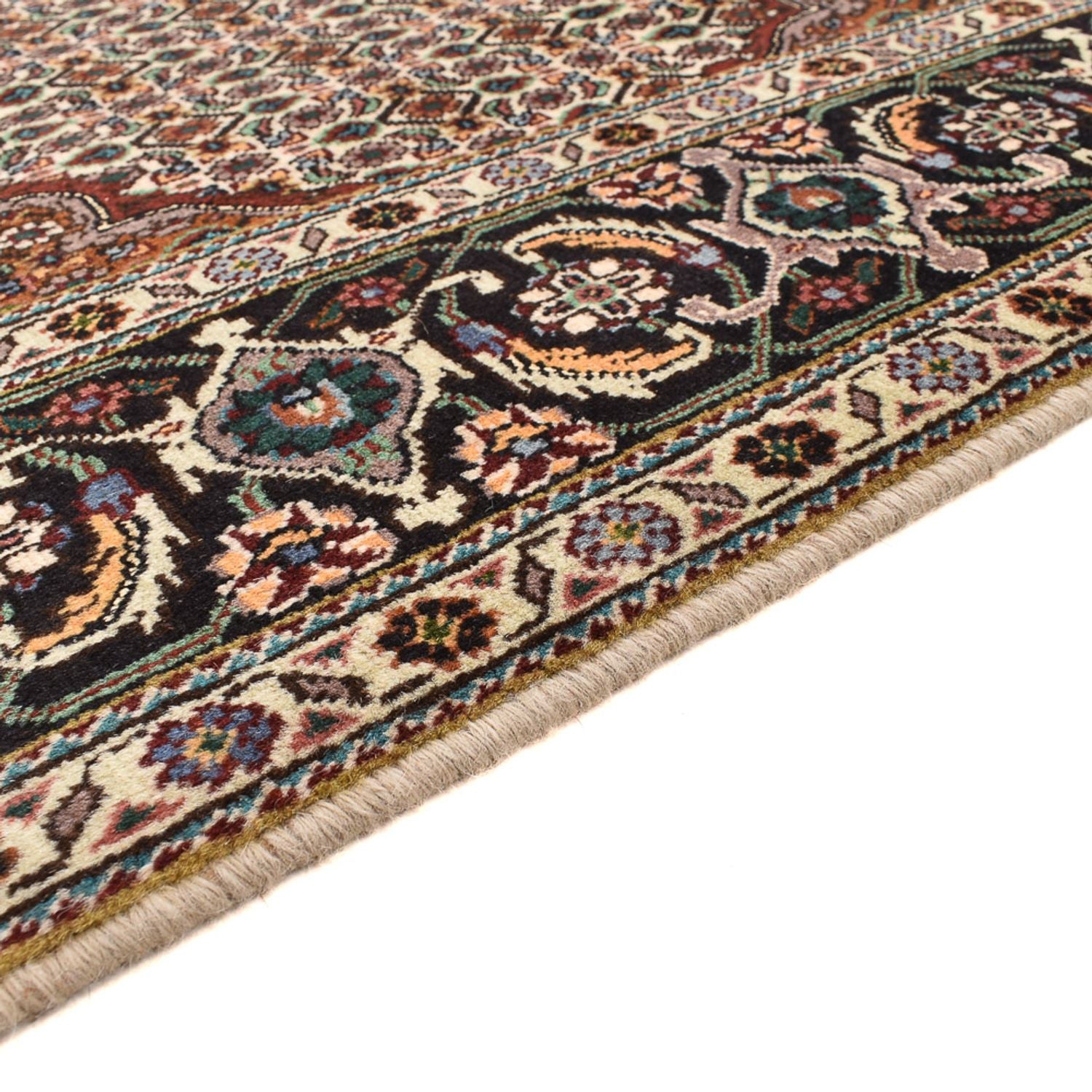 Persisk tæppe - Tabriz - Royal firkantet  - 206 x 202 cm - lys brun