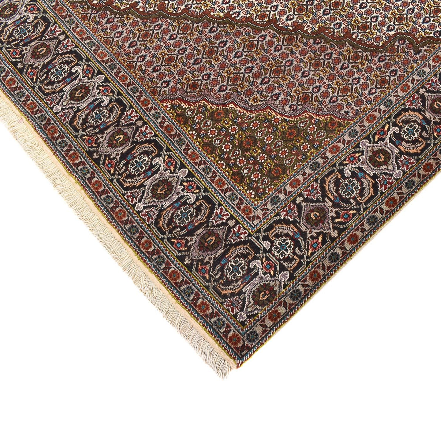 Persisk tæppe - Tabriz - Royal firkantet  - 203 x 200 cm - brun