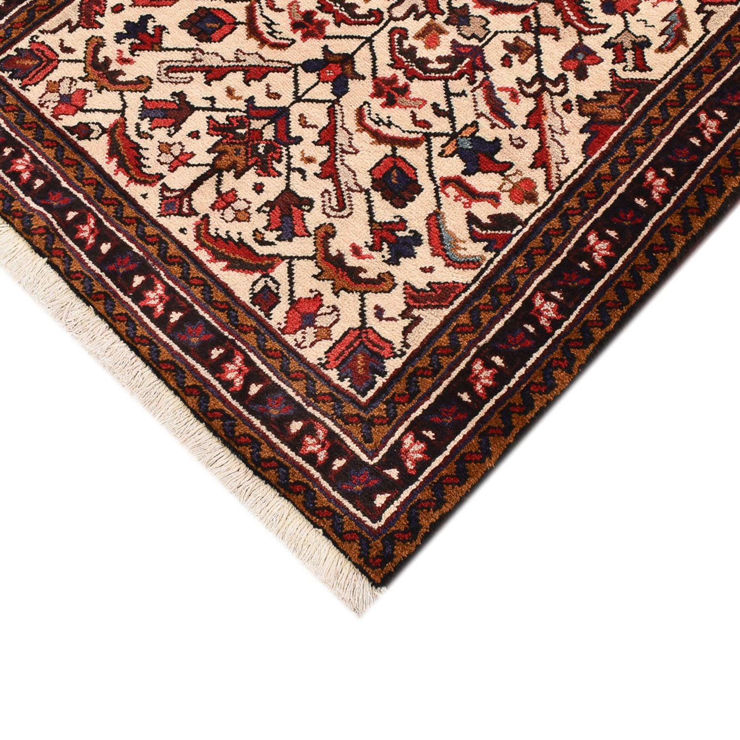 Løber Persisk tæppe - Nomadisk - 375 x 91 cm - beige
