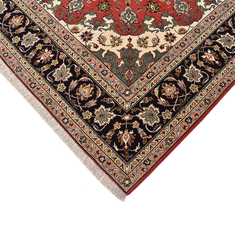 Persisk tæppe - Tabriz - Royal firkantet  - 204 x 200 cm - rød